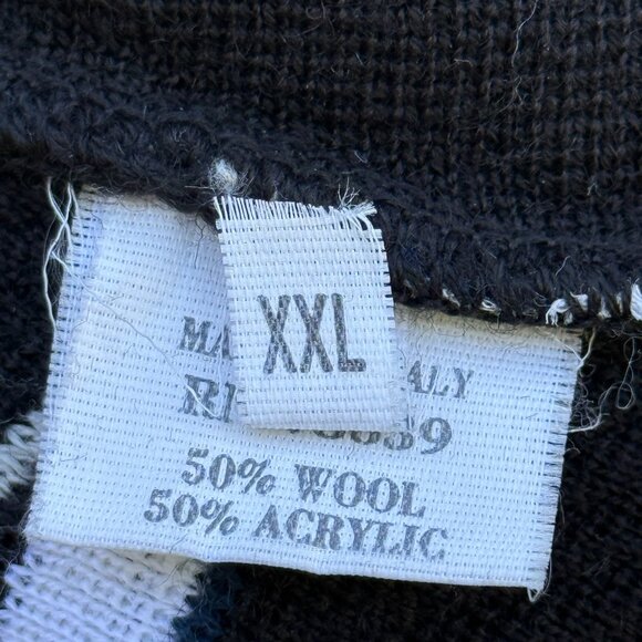 Coogi Style Patterned Sweater Made in Italy - Picture 5 of 7